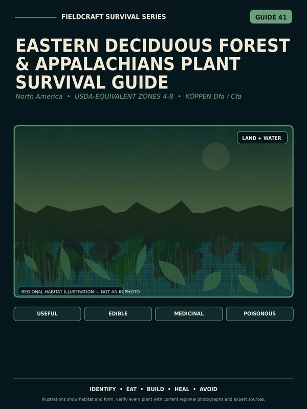 Cover of Eastern Deciduous Forest & Appalachians Plant Survival Guide