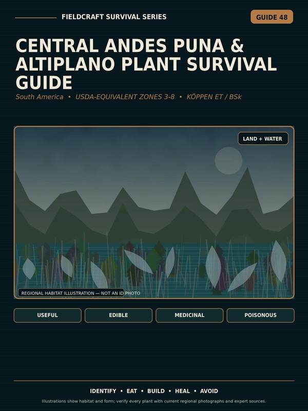 Cover of Central Andes Puna & Altiplano Plant Survival Guide