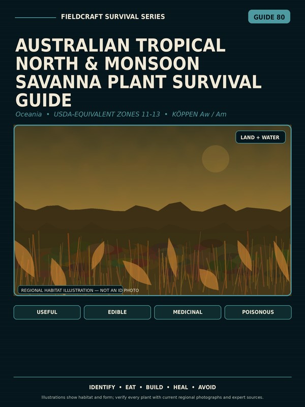 Cover of Australian Tropical North & Monsoon Savanna Plant Survival Guide