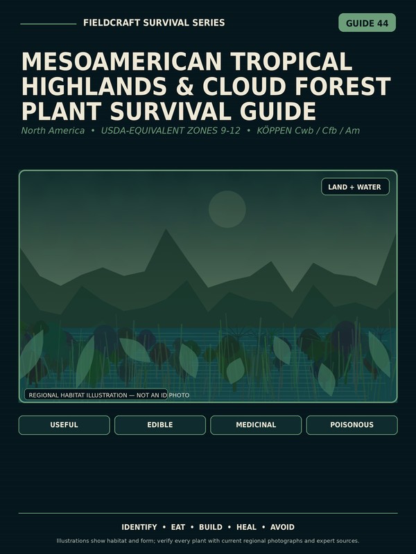 Cover of Mesoamerican Tropical Highlands & Cloud Forest Plant Survival Guide