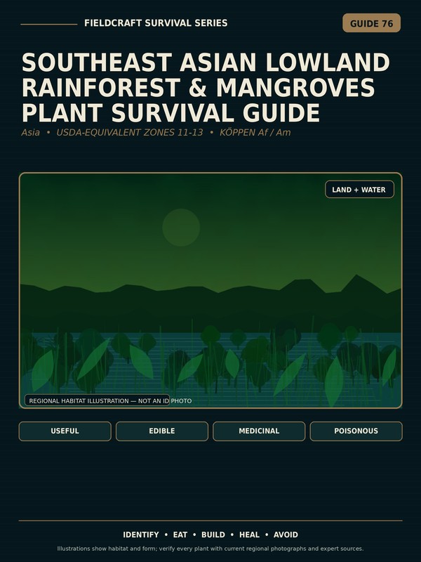 Cover of Southeast Asian Lowland Rainforest & Mangroves Plant Survival Guide