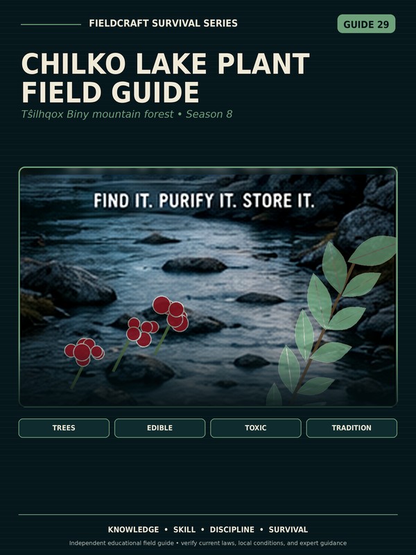 Chilko Lake Plant Field Guide Survival Guide cover