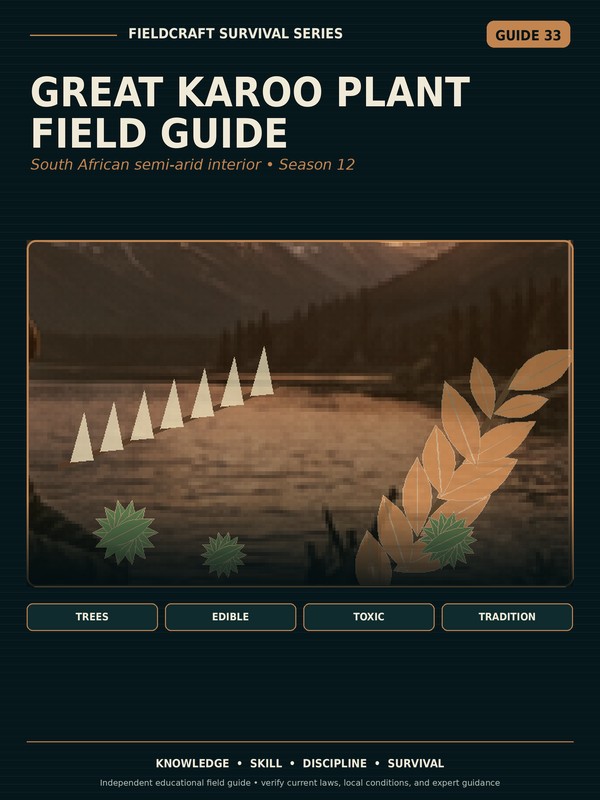 Great Karoo Plant Field Guide Survival Guide cover