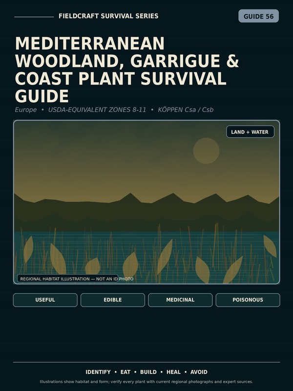 Cover of Mediterranean Woodland, Garrigue & Coast Plant Survival Guide