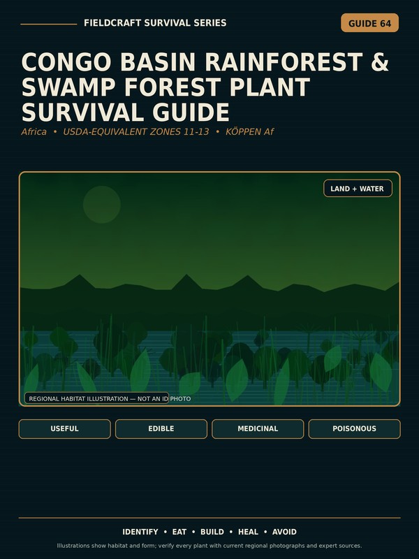Cover of Congo Basin Rainforest & Swamp Forest Plant Survival Guide