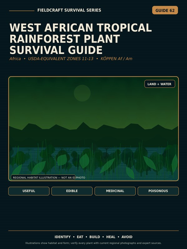 Cover of West African Tropical Rainforest Plant Survival Guide