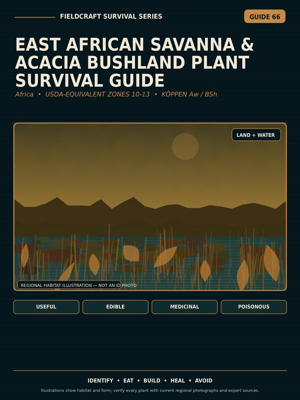 Cover of East African Savanna & Acacia Bushland Plant Survival Guide