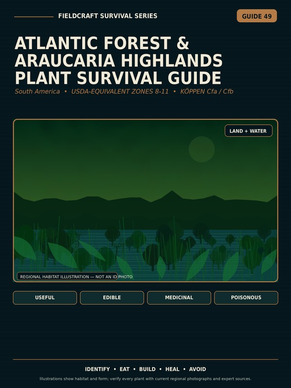 Cover of Atlantic Forest & Araucaria Highlands Plant Survival Guide