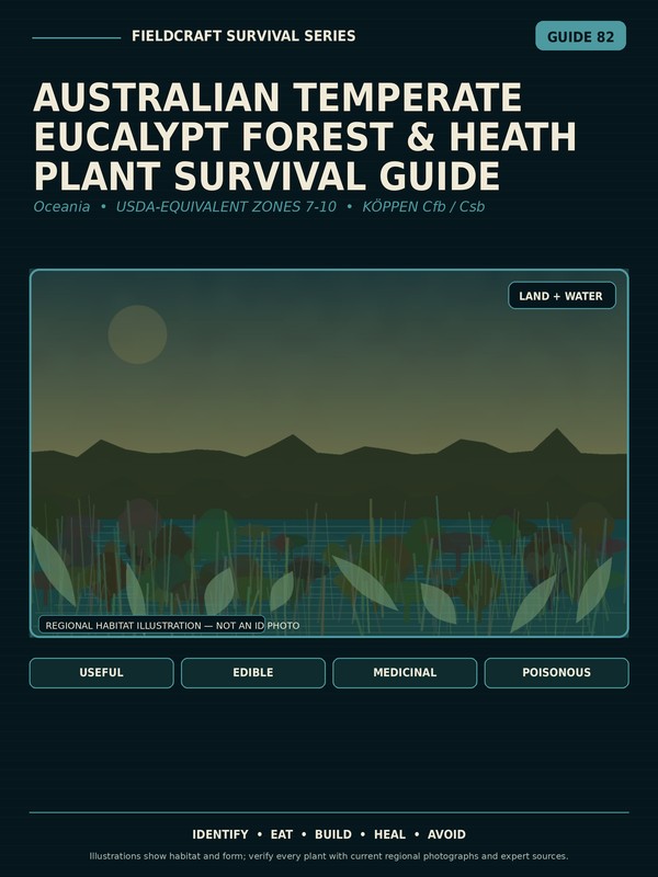 Cover of Australian Temperate Eucalypt Forest & Heath Plant Survival Guide