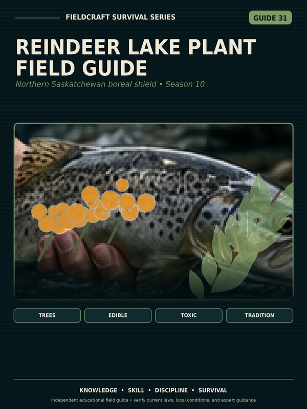Reindeer Lake Plant Field Guide Survival Guide cover