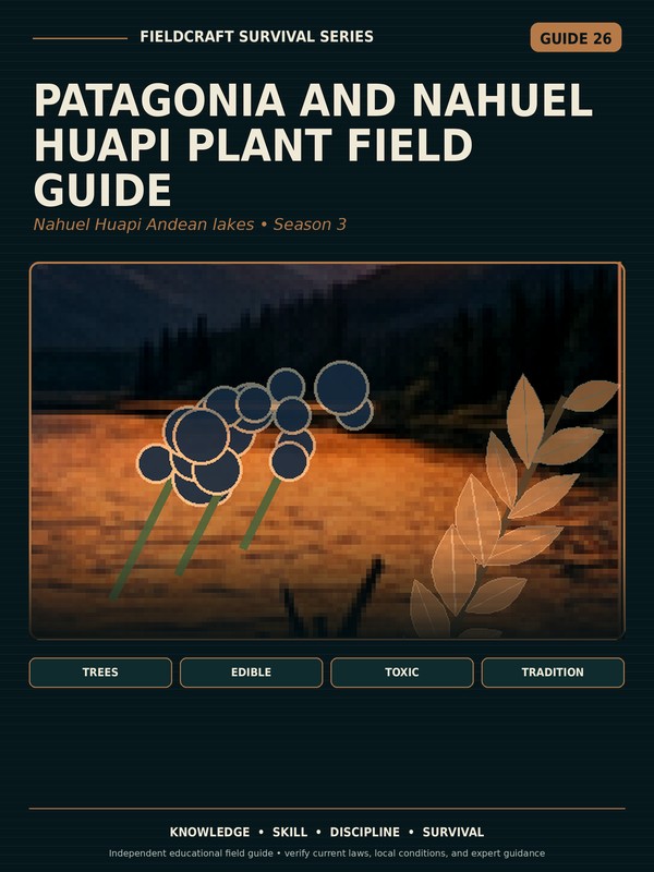 Patagonia & Nahuel Huapi Plant Field Guide Survival Guide cover