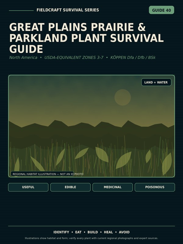 Cover of Great Plains Prairie & Parkland Plant Survival Guide