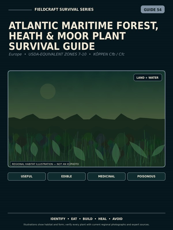Cover of Atlantic Maritime Forest, Heath & Moor Plant Survival Guide