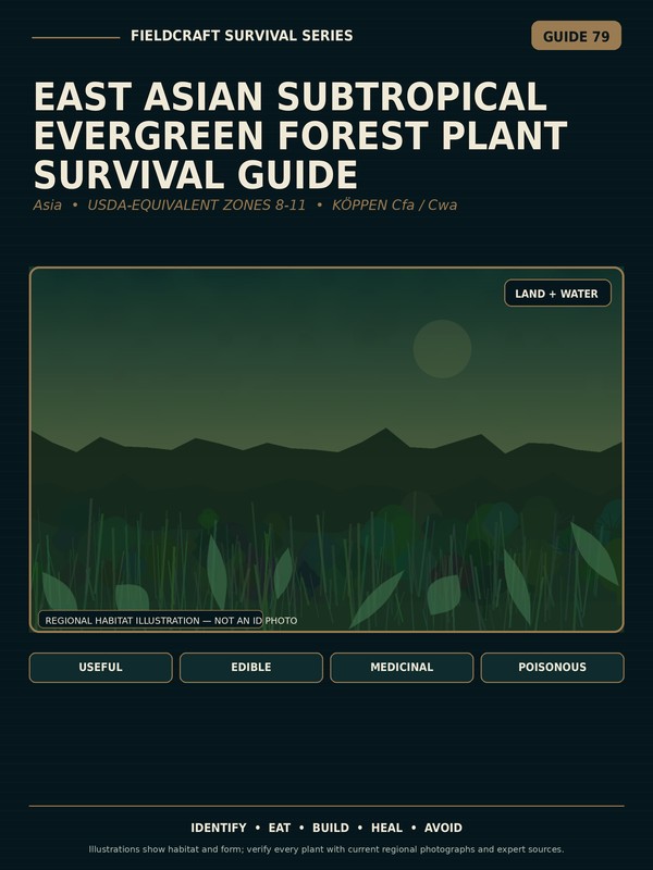 Cover of East Asian Subtropical Evergreen Forest Plant Survival Guide