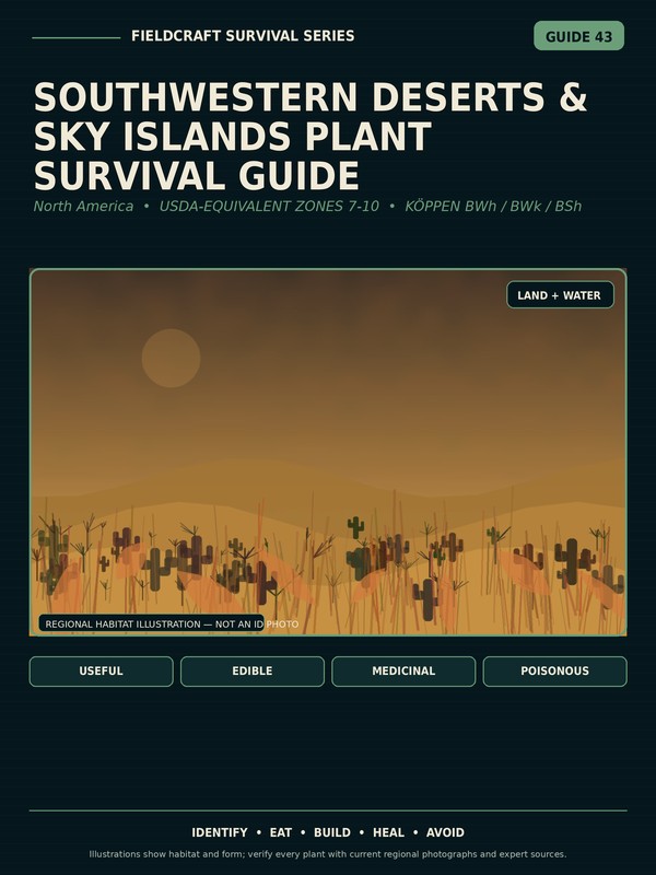 Cover of Southwestern Deserts & Sky Islands Plant Survival Guide