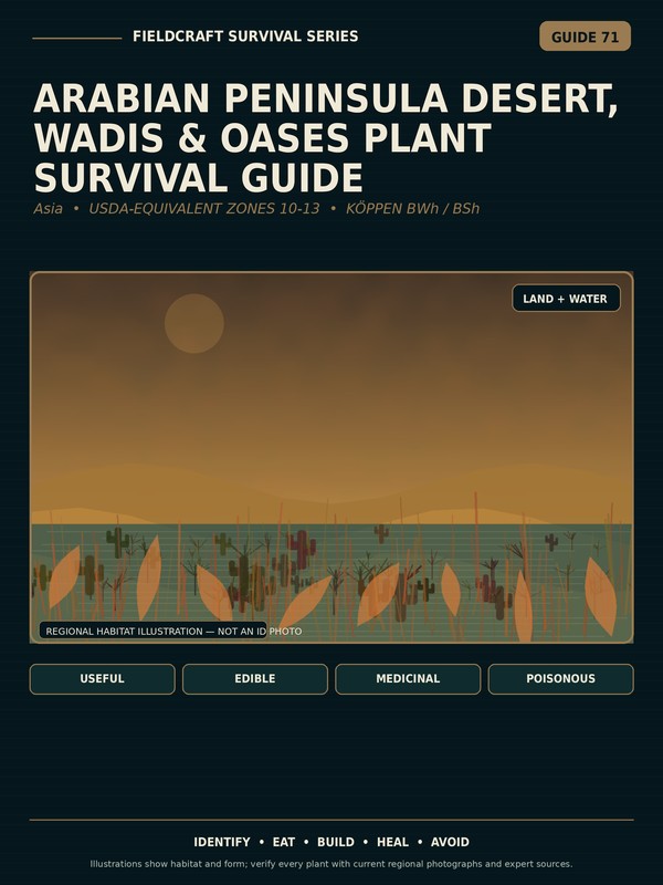 Cover of Arabian Peninsula Desert, Wadis & Oases Plant Survival Guide