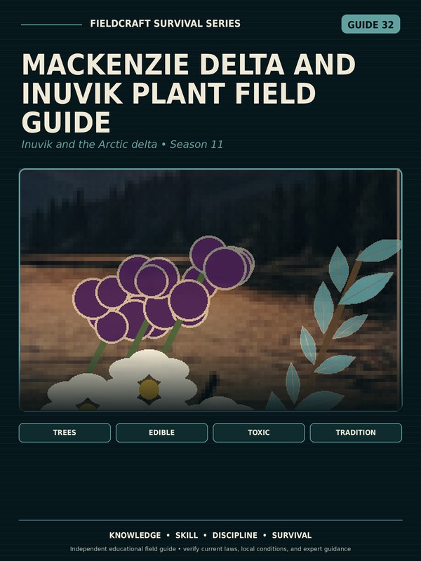 Mackenzie Delta & Inuvik Plant Field Guide Survival Guide cover