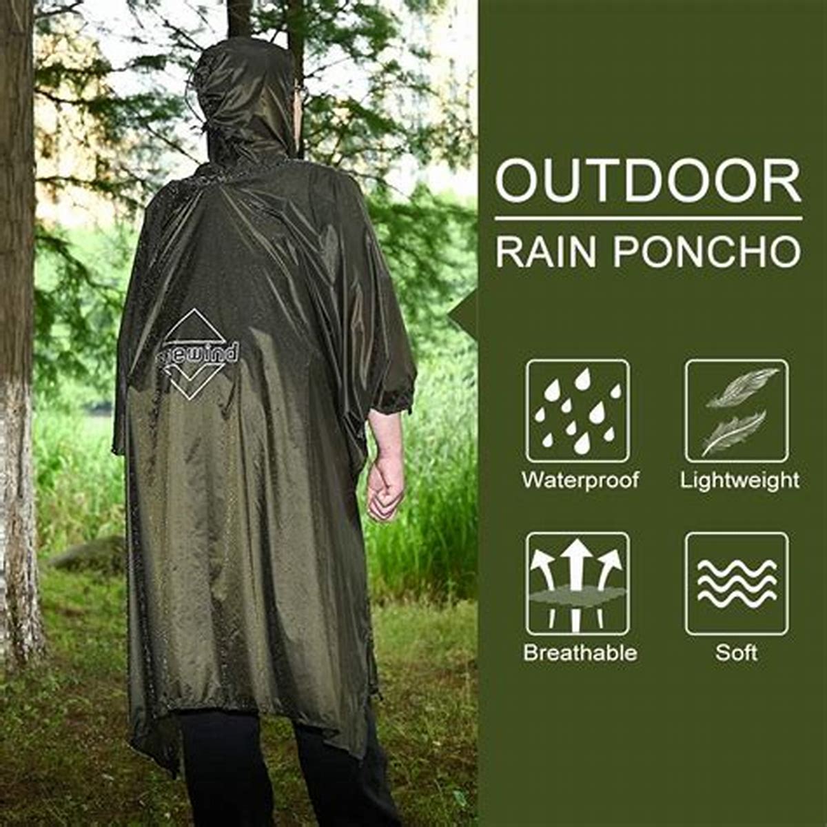 Rainbird Poncho / Silnylon Poncho-Tarp