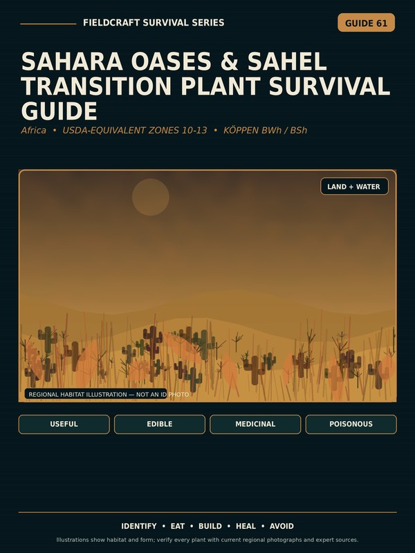 Cover of Sahara Oases & Sahel Transition Plant Survival Guide