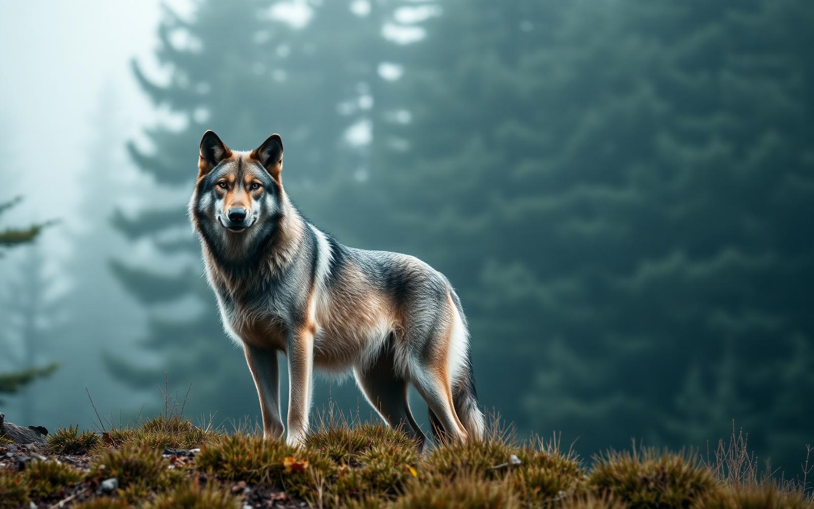 Timber wolf