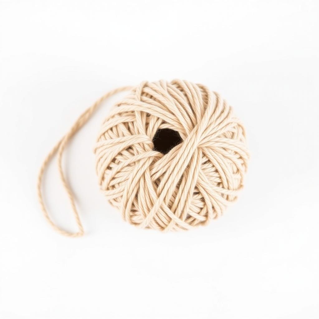 Natural Cotton Cord 3 mm (40 m)