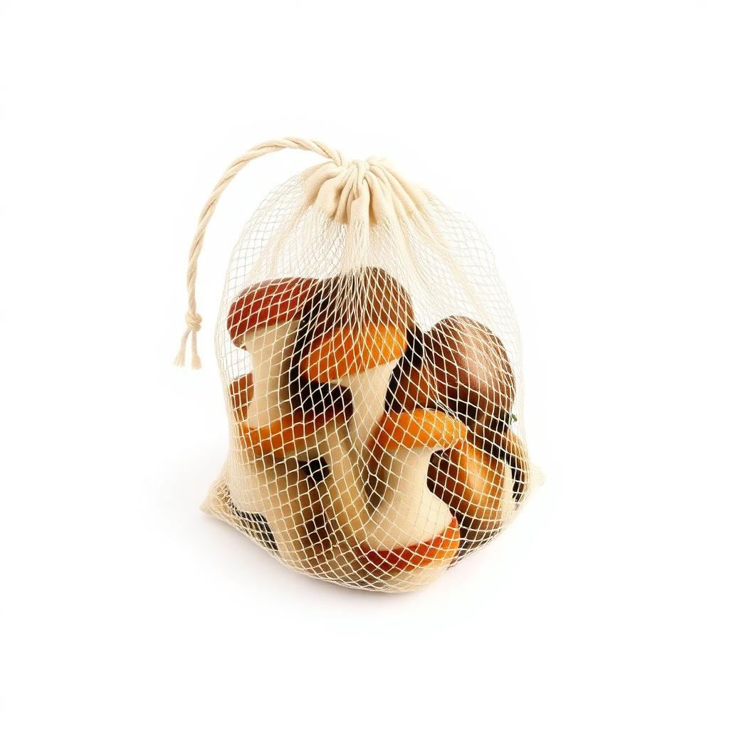 Cotton Mesh Foraging Bag